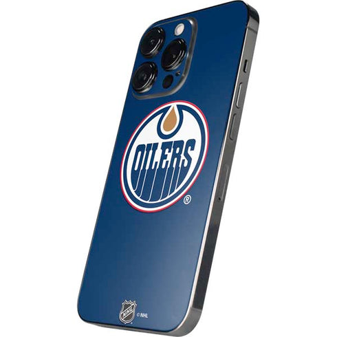 NHL Edmonton Oilers Solid Background iPhone 16 Pro Skin